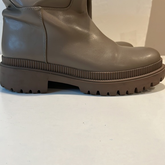 Knew High Boots in Taupe - Picture 10 of 16